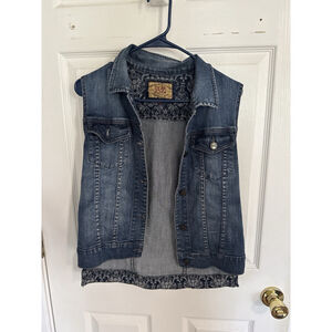 Dear John Distressed Denim Vest - Women’s Size Medium